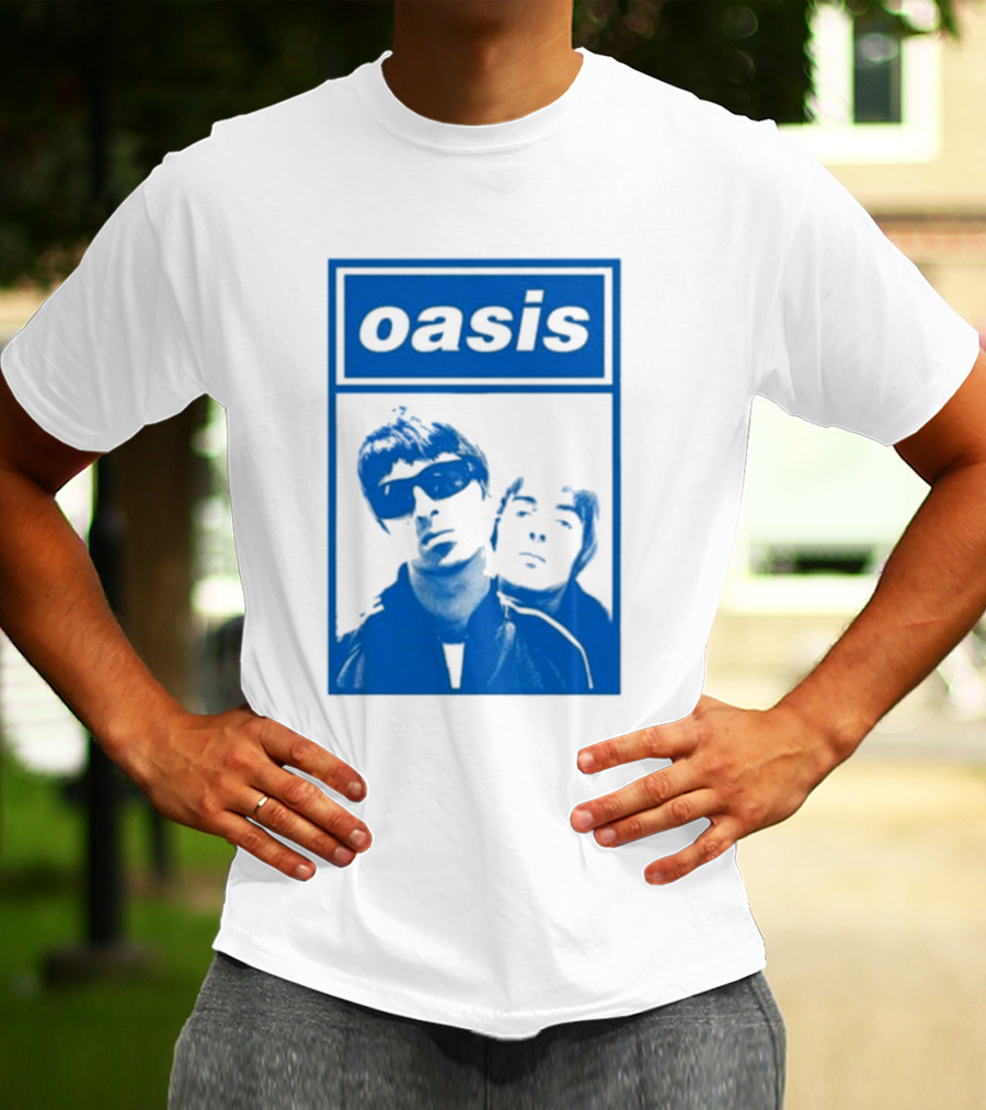 Oasis Noel Liam Photo T-Shirt