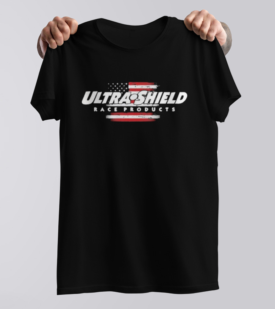 Ultra Shield Race Products American Flag T-Shirt