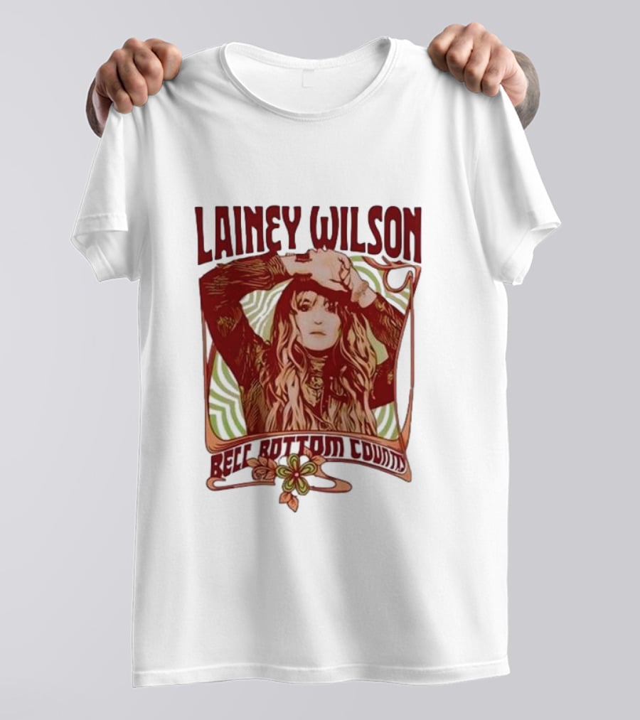 Lainey Wilson Bell Bottom Country Retro T-Shirt