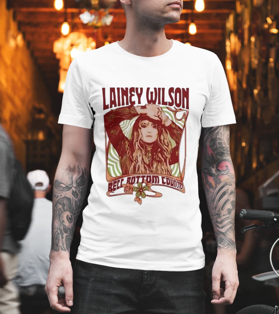 Lainey Wilson Bell Bottom Country Retro T-Shirt