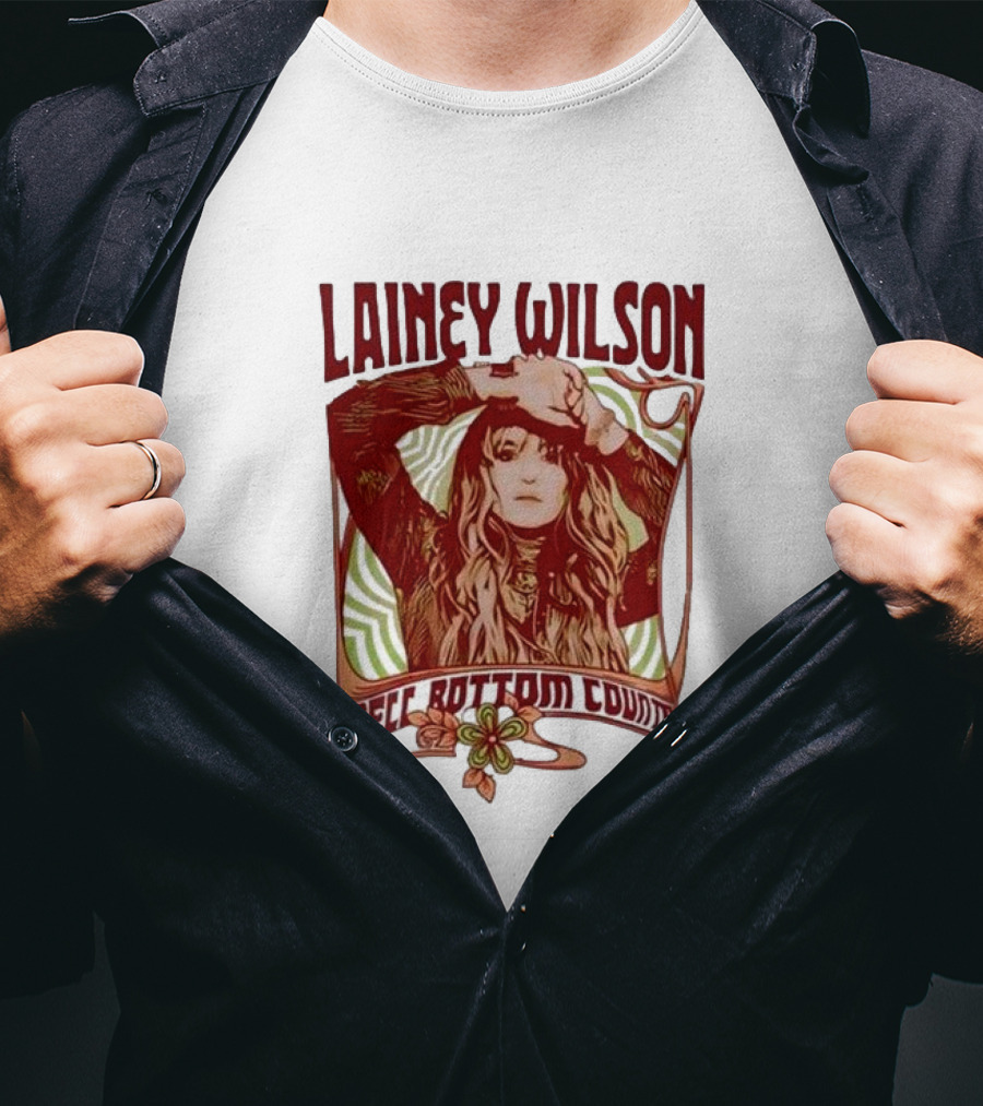 Lainey Wilson Bell Bottom Country Retro T-Shirt