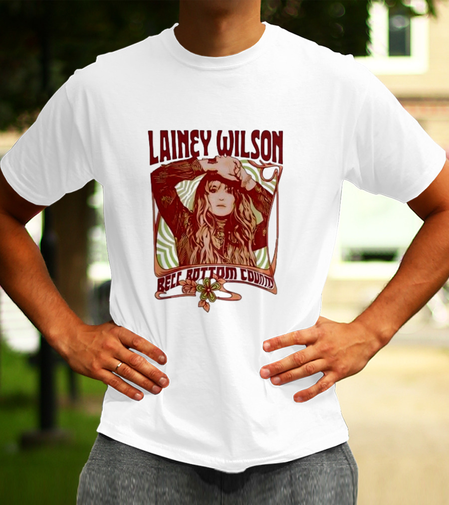 Lainey Wilson Bell Bottom Country Retro T-Shirt