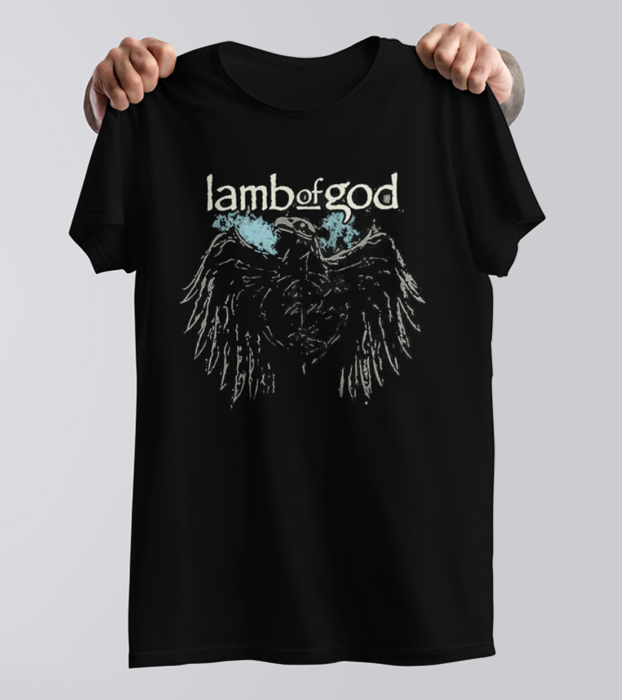 Lamb Of God Crow Franchise Club Iconic Band T-Shirt