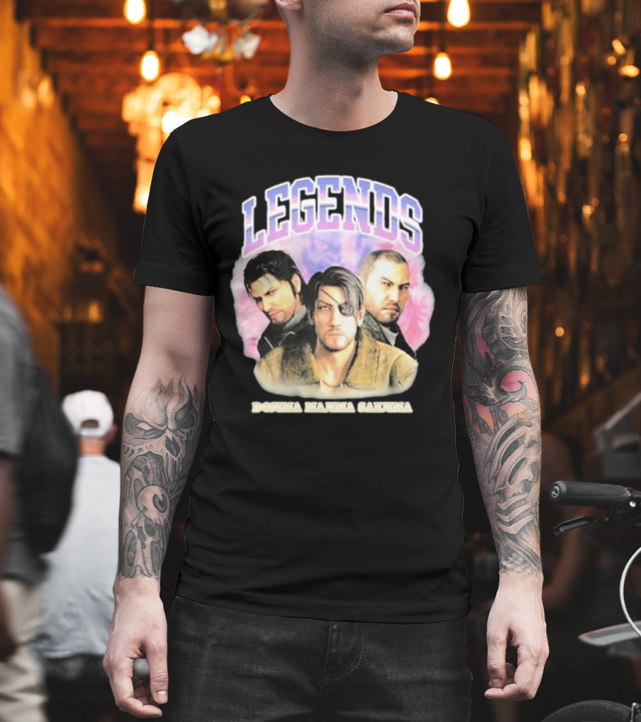 Legends Dojima Majima Saejima Yakuza Series Icons T-Shirt