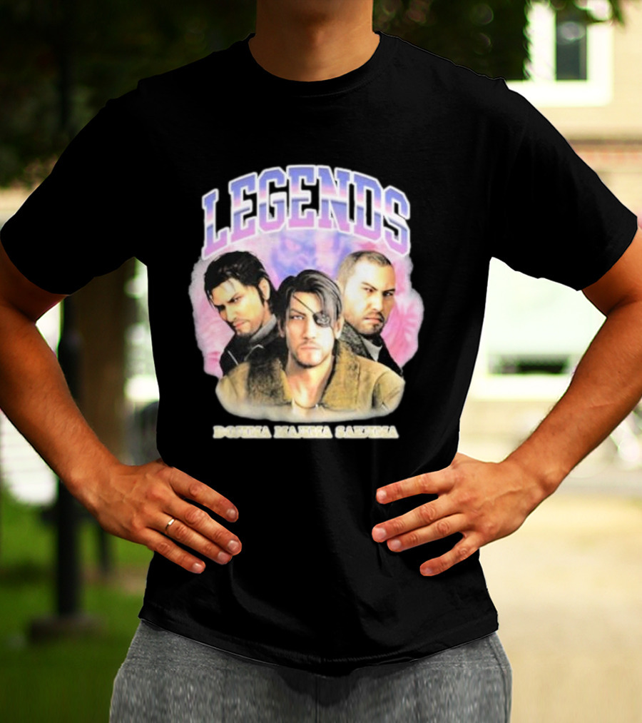 Legends Dojima Majima Saejima Yakuza Series Icons T-Shirt