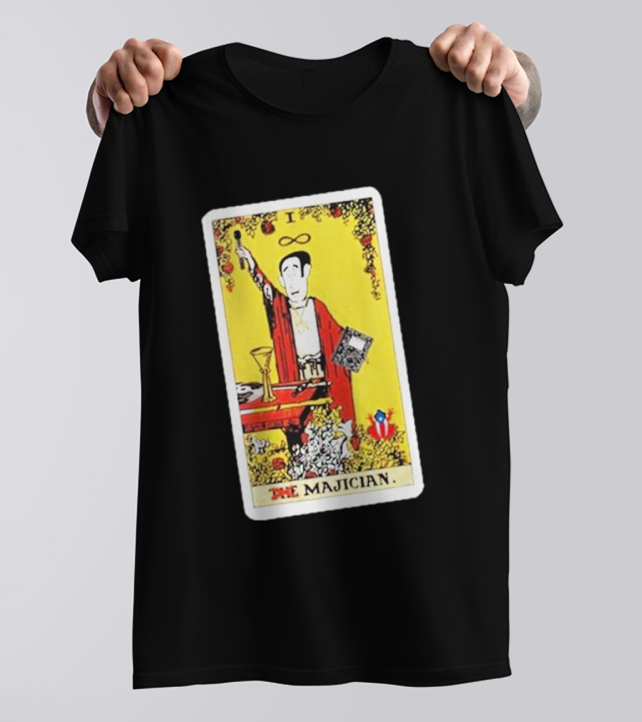 Kurious The Magician Tarot Card I Infinity T-Shirt