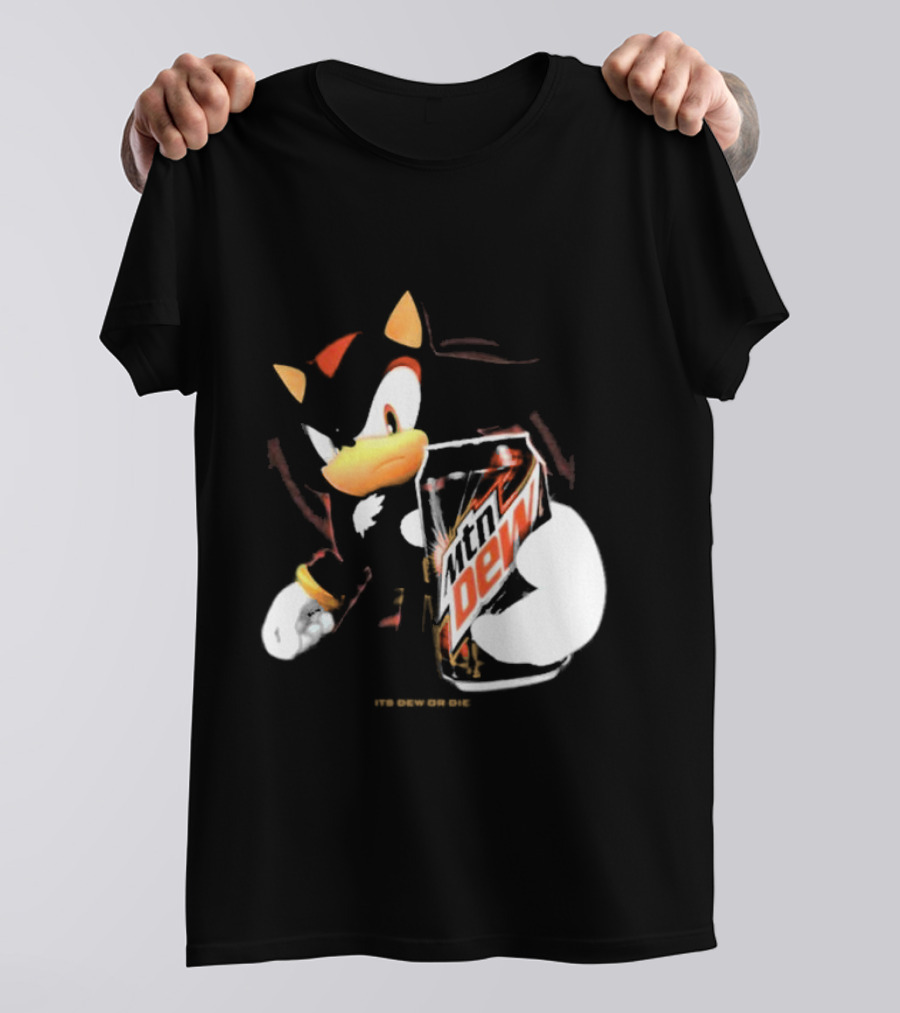 Mamono World Code Ultimate Its Mtn Dew Or Die Featuring Shadow T-Shirt