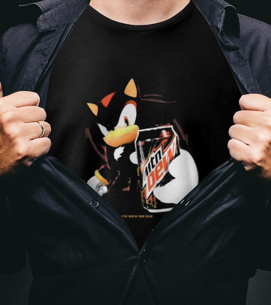 Mamono World Code Ultimate Its Mtn Dew Or Die Featuring Shadow T-Shirt