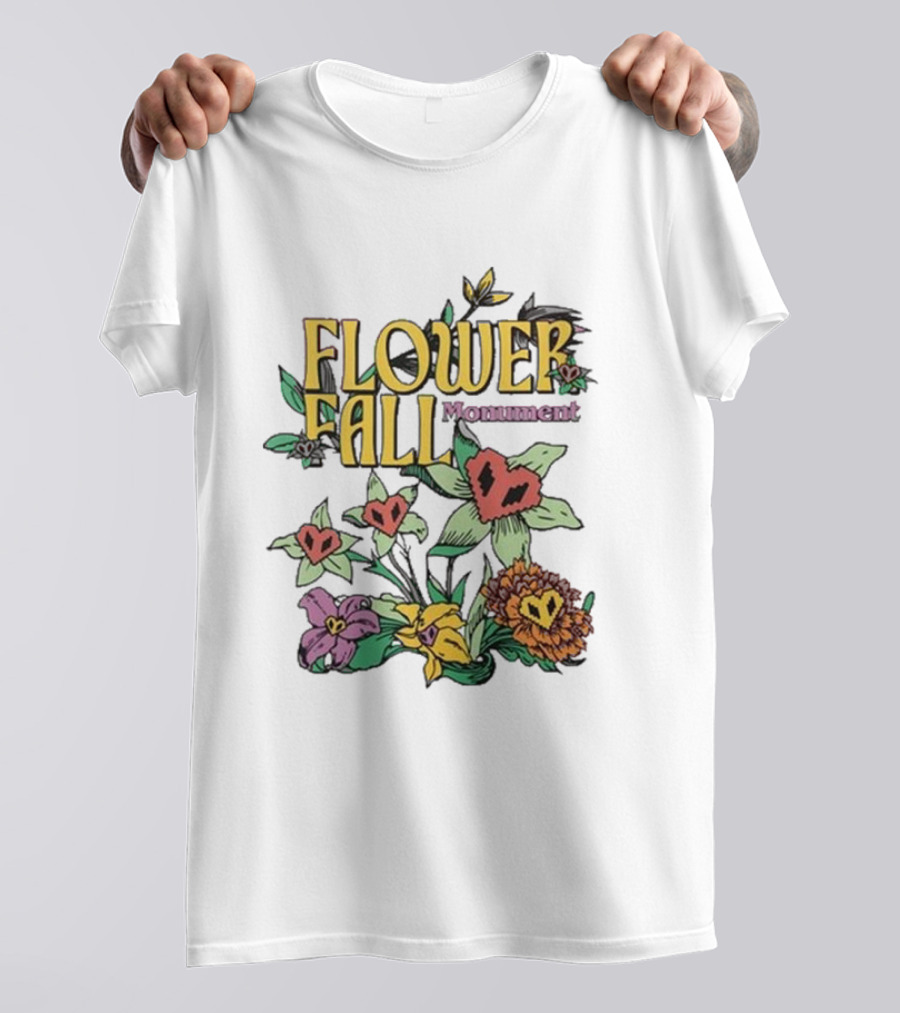 Philza Hardcore Build Flowerfall Monument T-Shirt