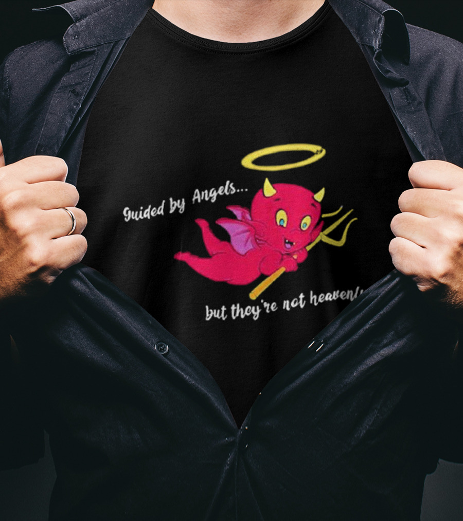 Amyl And The Sniffers Guided By Angels But They're Not Heavenly Art Prints T-Shirt