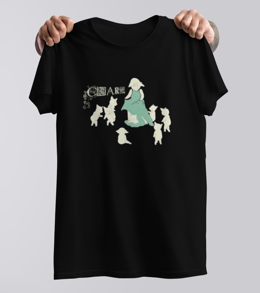 Clairo Charm Herd With Girl And Cats T-Shirt