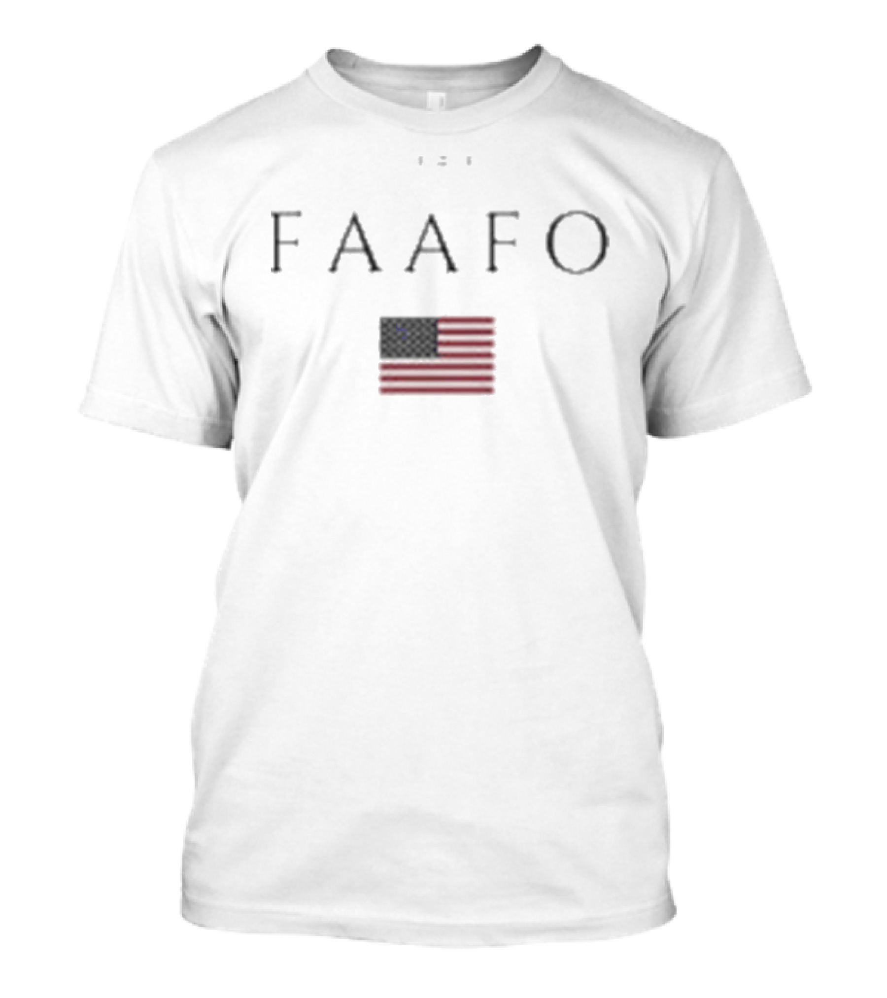 FAAFO USA Flag Gymnastics Team T-Shirt
