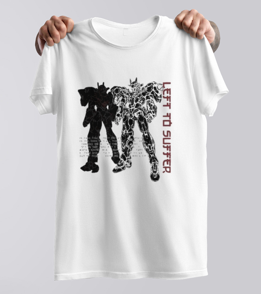 Left To Suffer Mecha Combat Duo T-Shirt