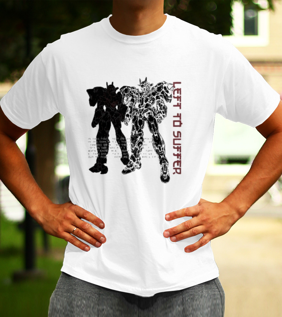 Left To Suffer Mecha Combat Duo T-Shirt