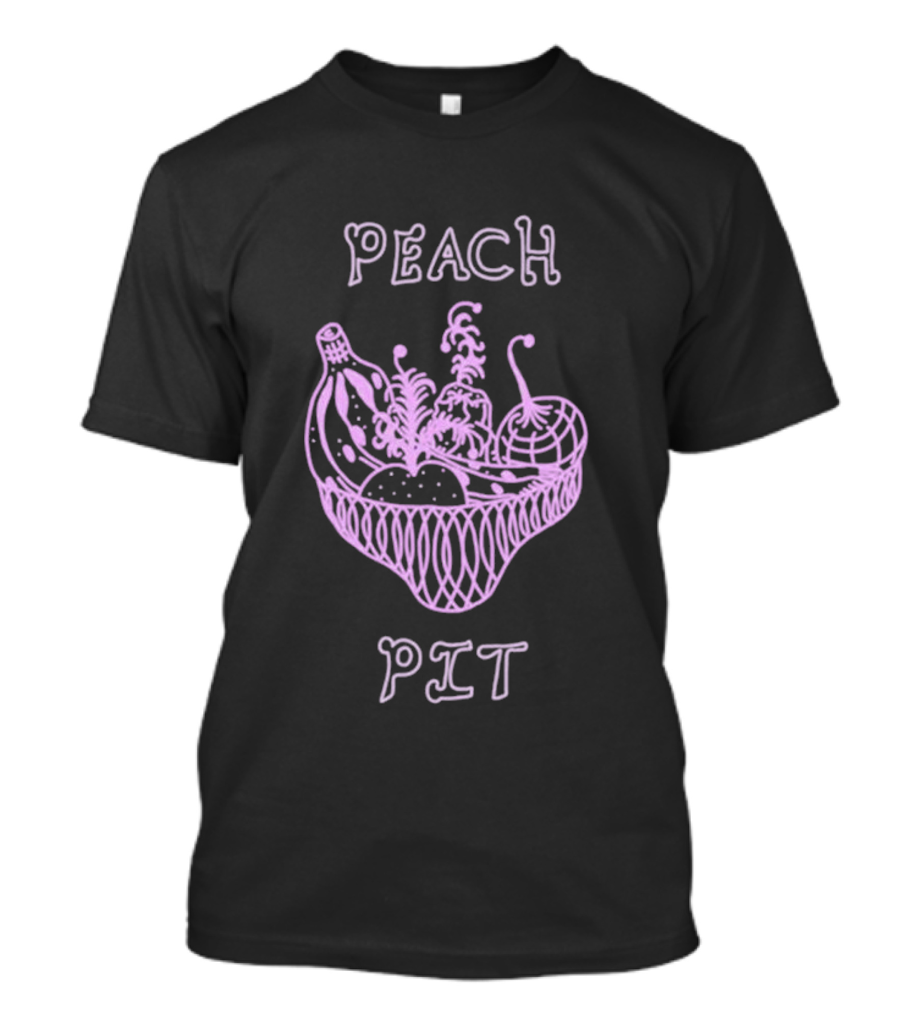 Peach Pit Music Peach Pit Fruit Basket T-Shirt