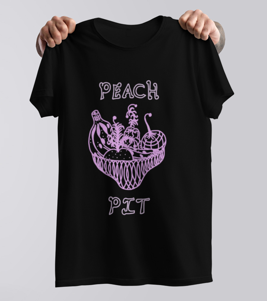 Peach Pit Music Peach Pit Fruit Basket T-Shirt