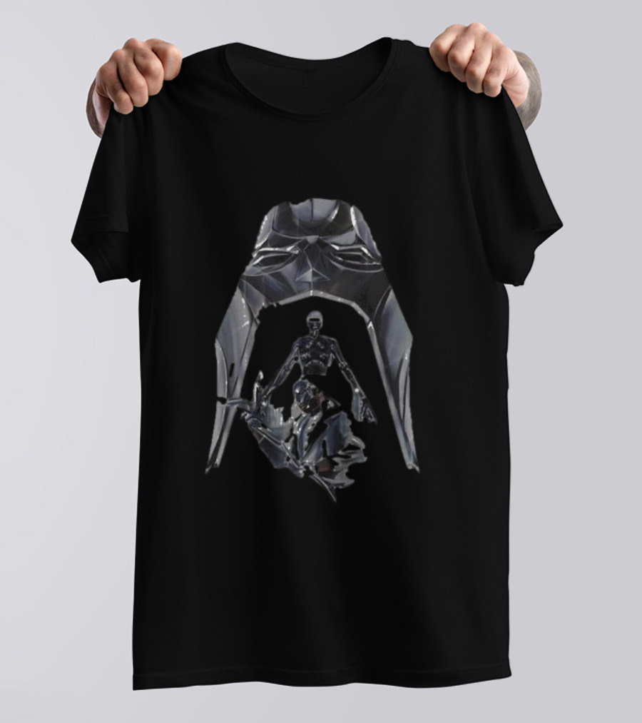 Silver Surfer Weeknd Darth Vader Mashup T-Shirt