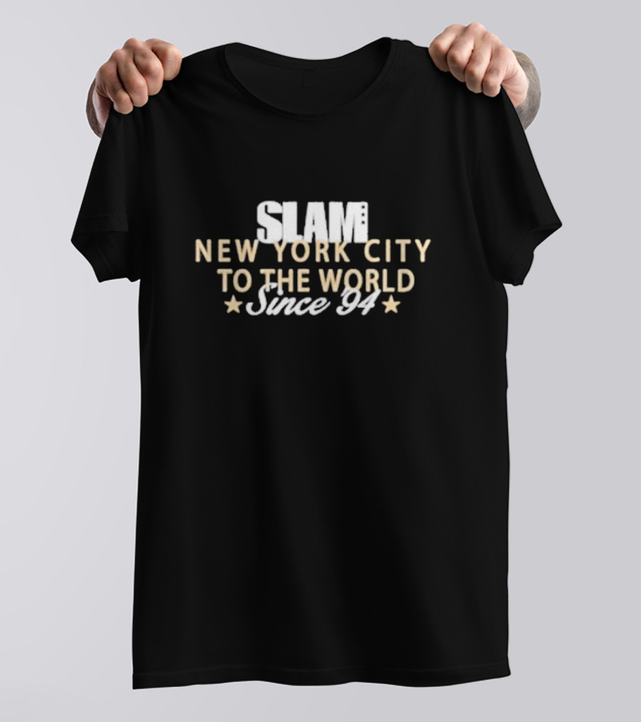 SLAM New York City To The World Since 94 T-Shirt
