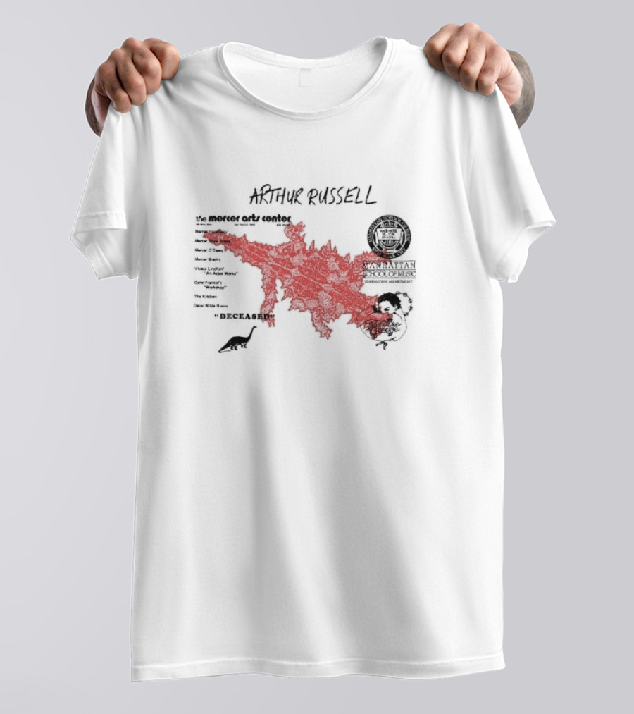 Arthur Russell The Mercer Arts Center Deceased Manhattan School Of Music T-Shirt