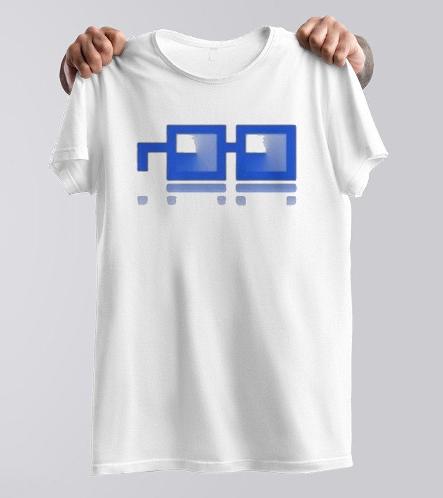 Based And Nounish Onchain Summer Pixelated Glasses T-Shirt