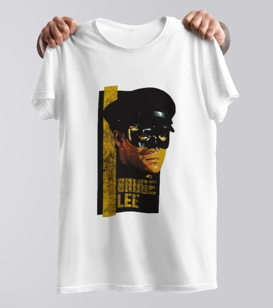 Bruce Lee Green Hornet Masked T-Shirt