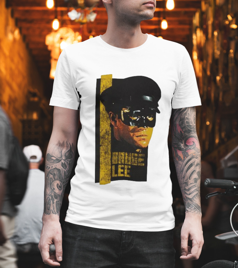 Bruce Lee Green Hornet Masked T-Shirt
