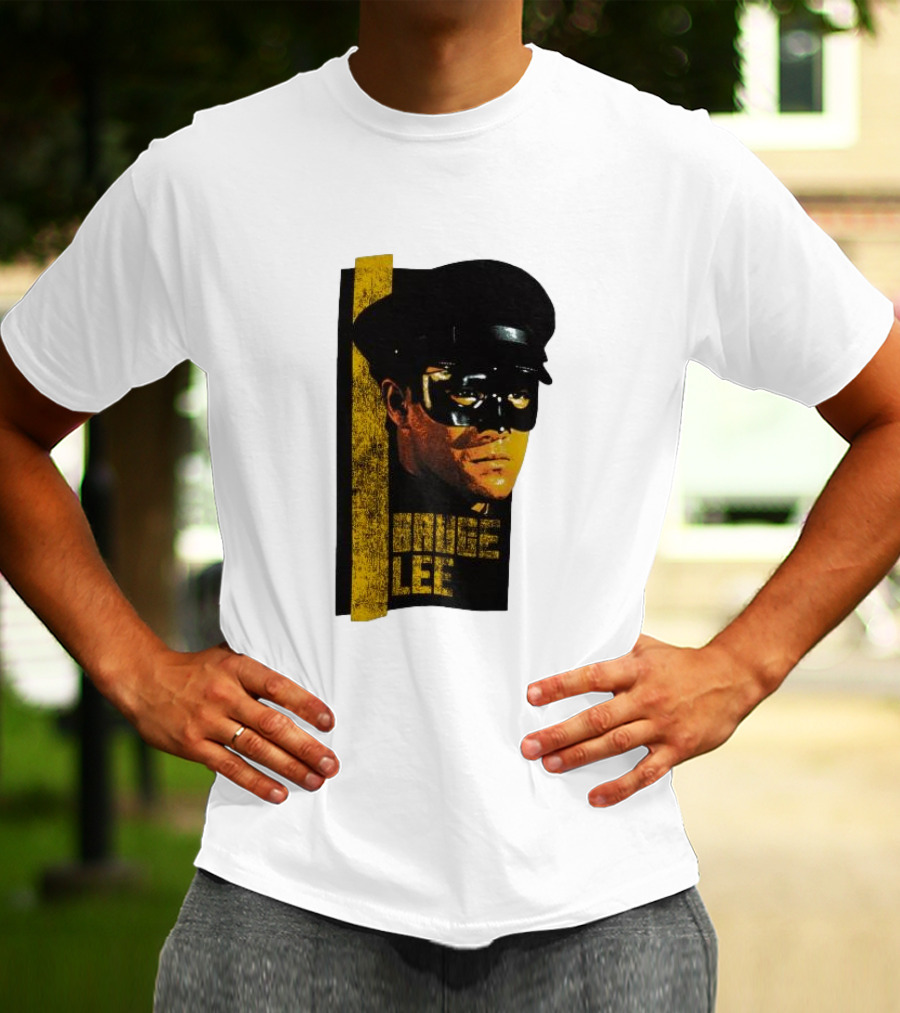 Bruce Lee Green Hornet Masked T-Shirt
