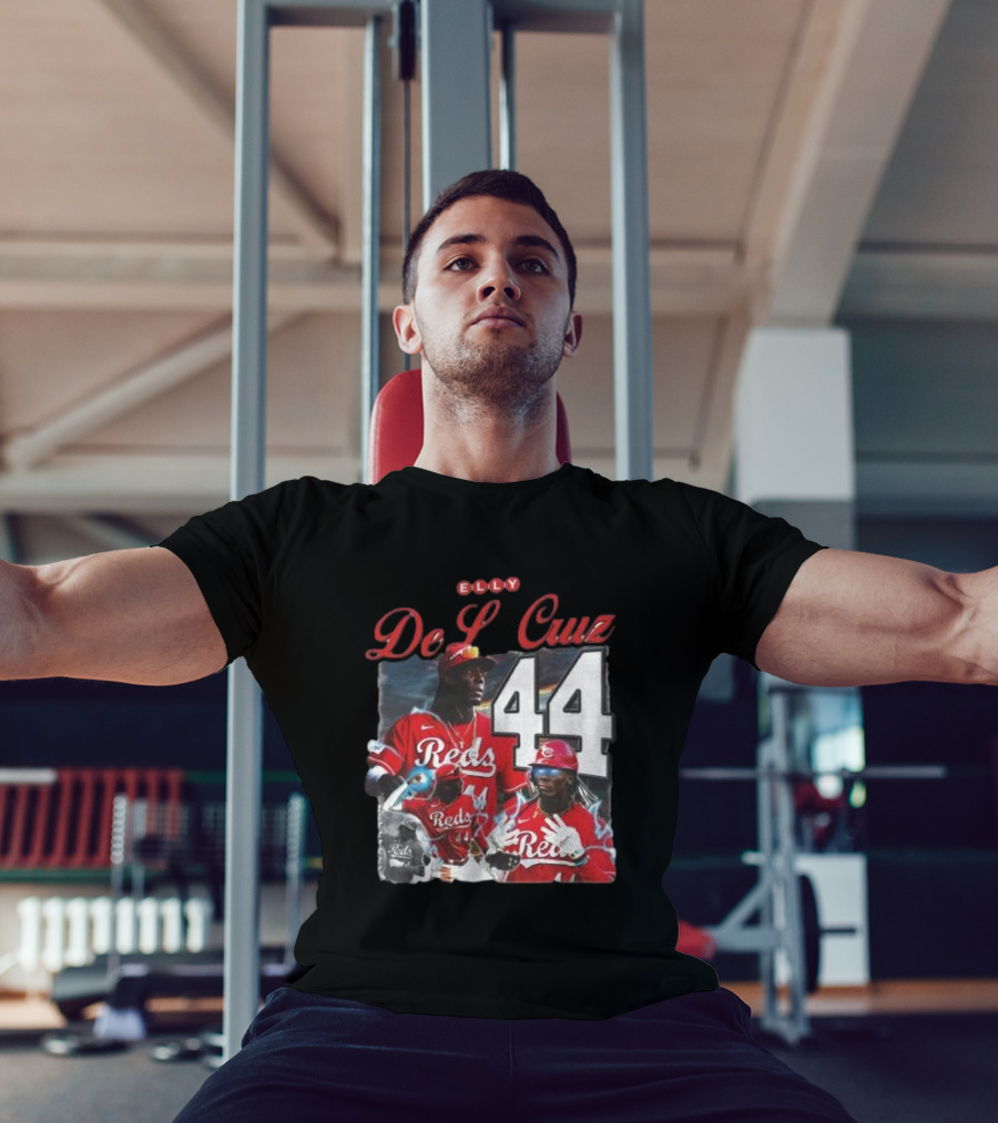 Elly De La Cruz Reds 44 Cincinnati Baseball Electricidad T-Shirt
