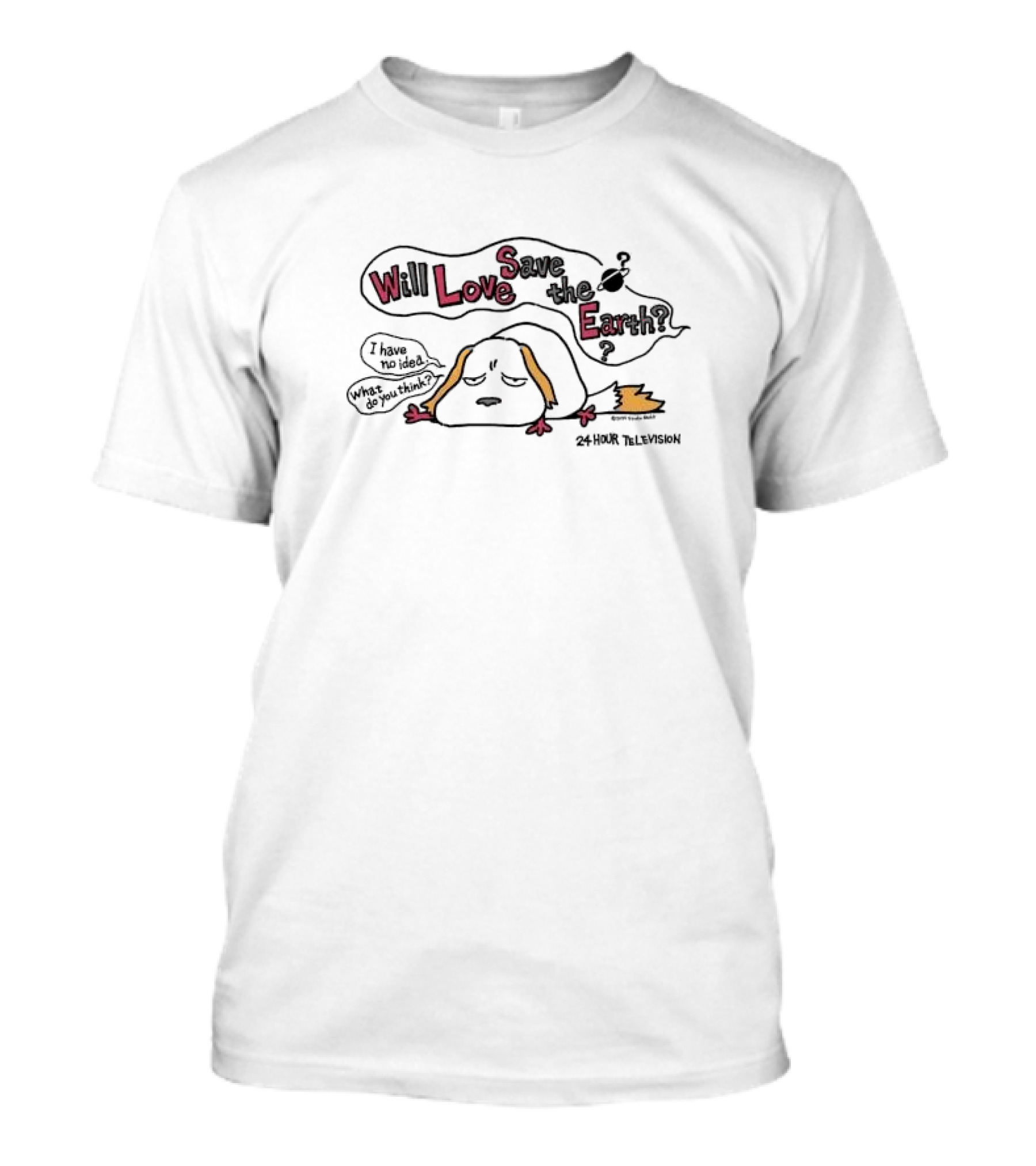 Will Love Save The Earth 24 Hour Television Goro Miyazaki T-Shirt