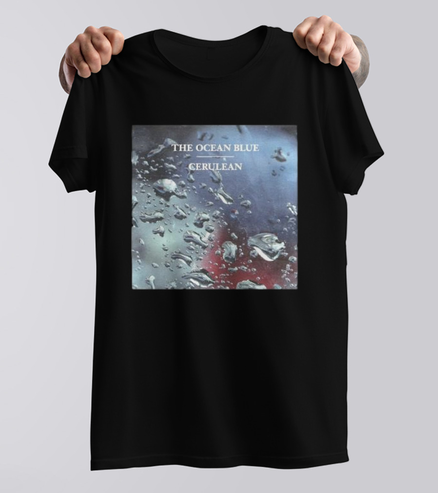 THE OCEAN BLUE CERULEAN Rainwater Reflection T-Shirt
