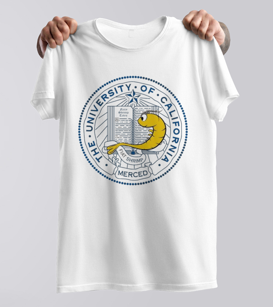 The University Of California Fiat Shrimp Merced Seal T-Shirt