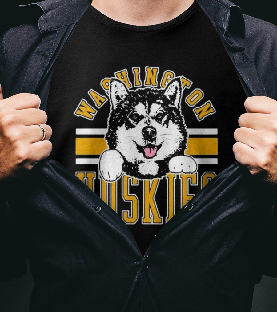 Washington Huskies King Chinook Vintage T-Shirt