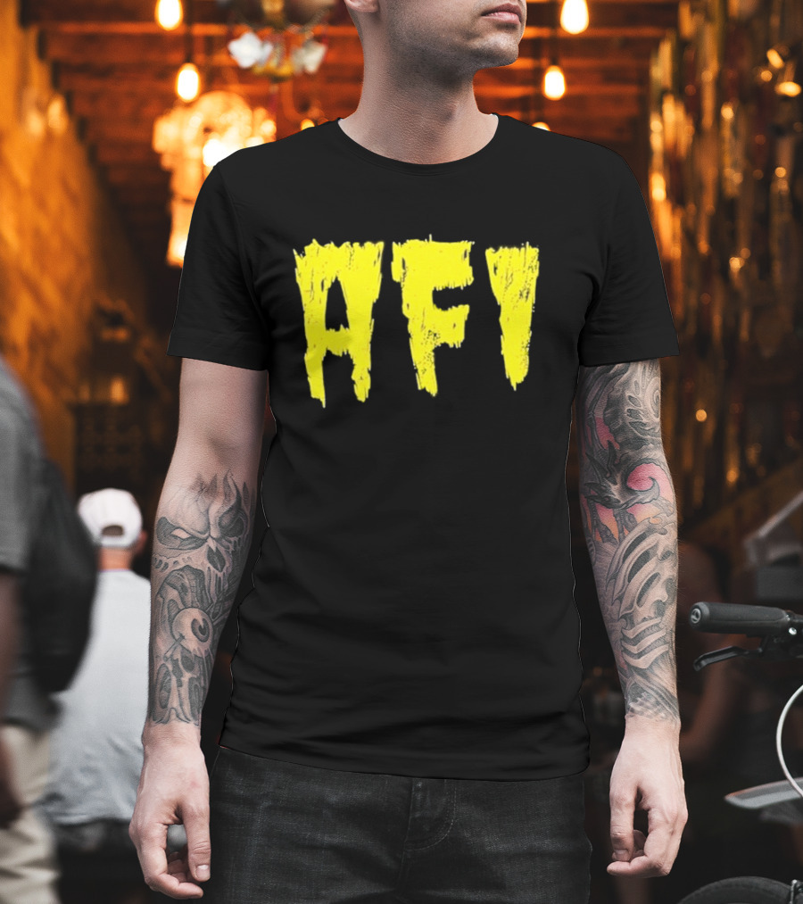 AFI Afireinside All Hallows Cat T-Shirt