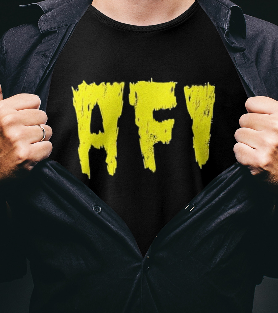 AFI Afireinside All Hallows Cat T-Shirt