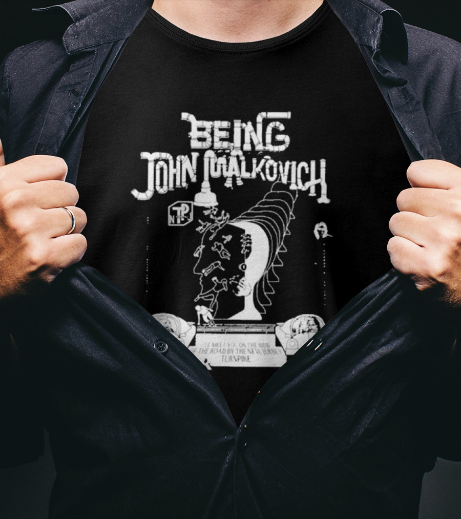 Brain Dead X Being John Malkovich New Jersey Turnpike T-Shirt