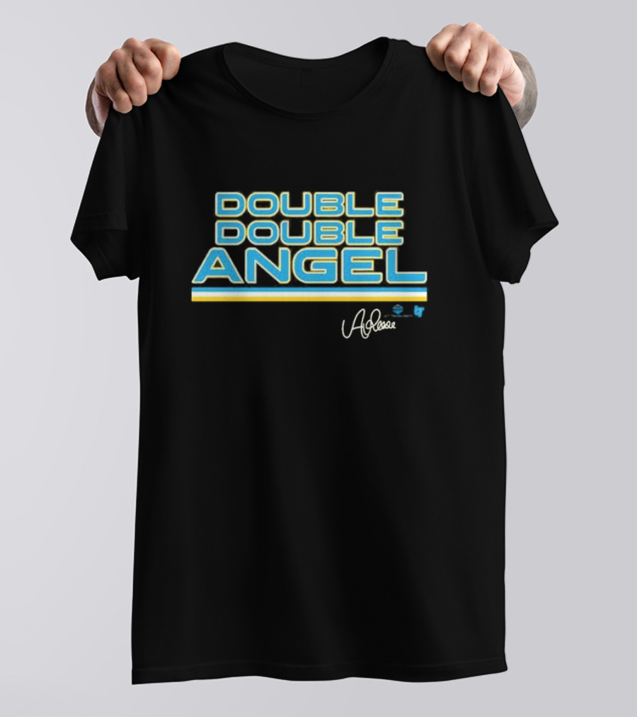 Double Double Angel Chicago Women Basketball Angel Reese T-Shirt