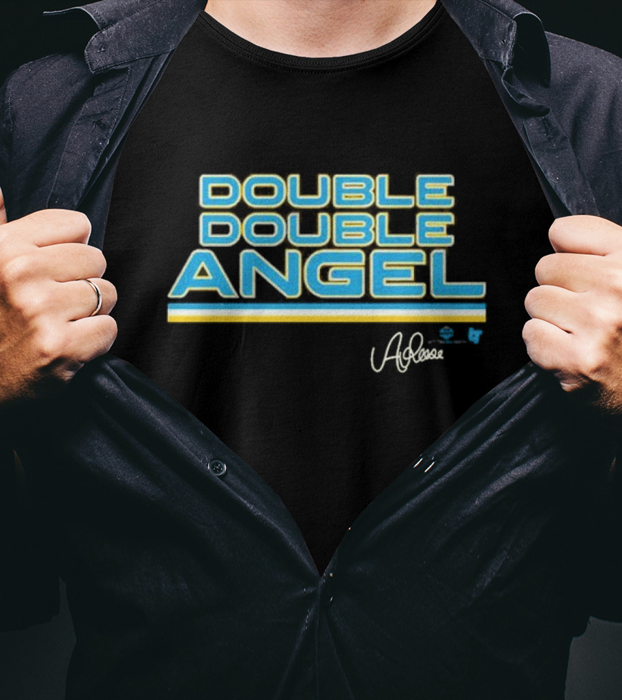 Double Double Angel Chicago Women Basketball Angel Reese T-Shirt