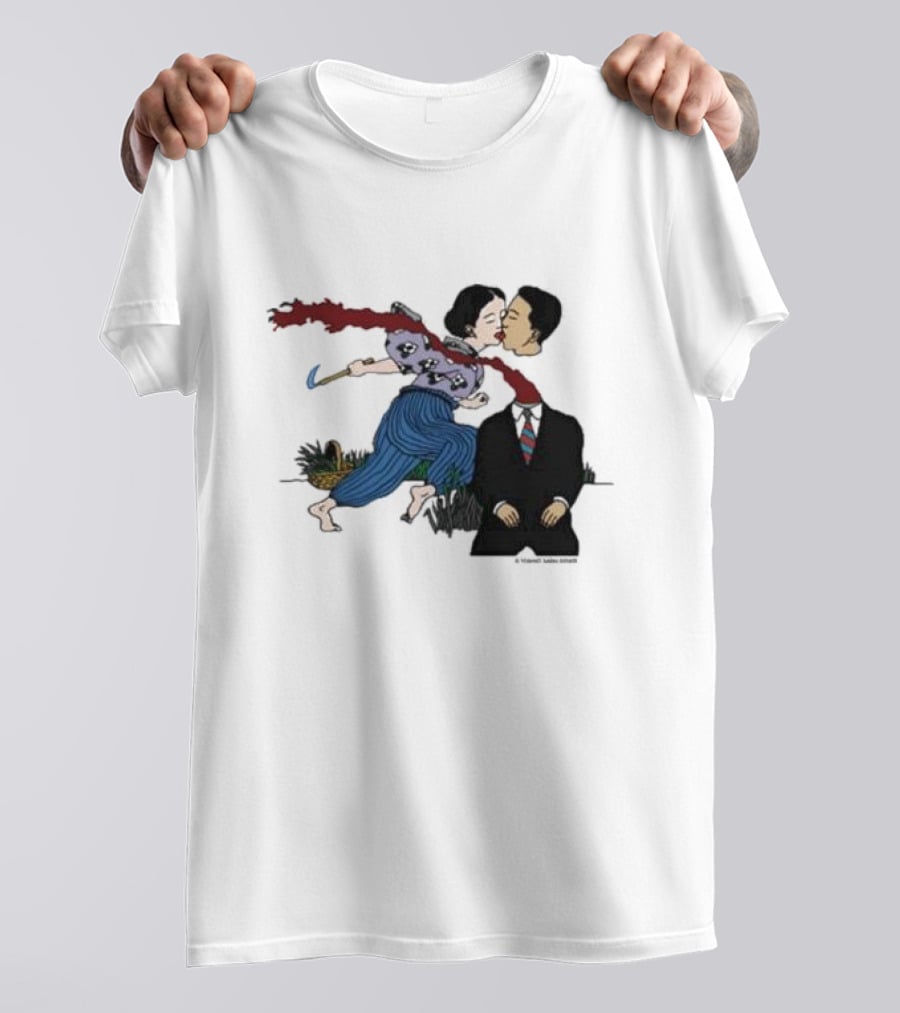 Geordie Greep The New Sound Kiss And Scarf Metaphor T-Shirt