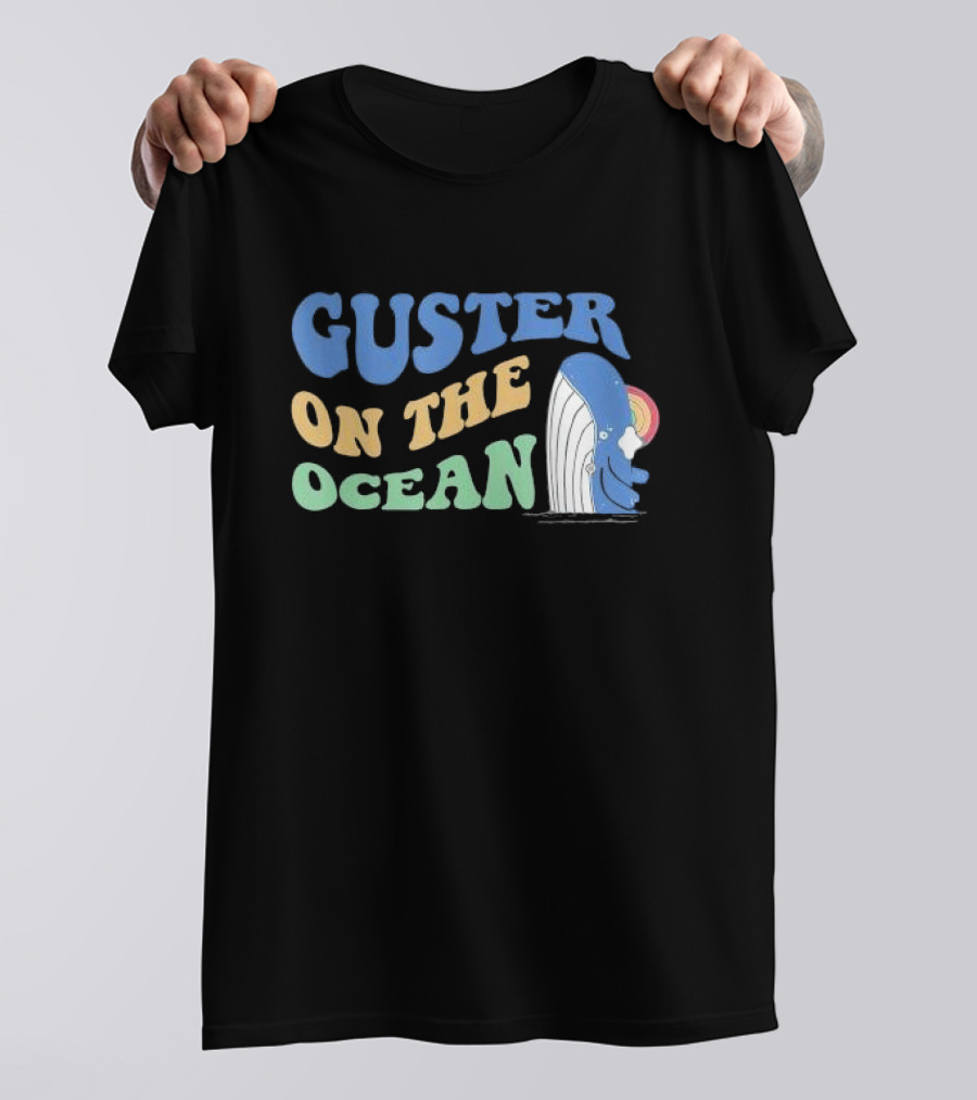 Guster On The Ocean Dolphin Groovy T-Shirt