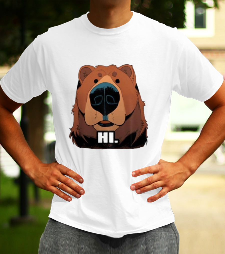 HI BYE BEAR HI T-Shirt