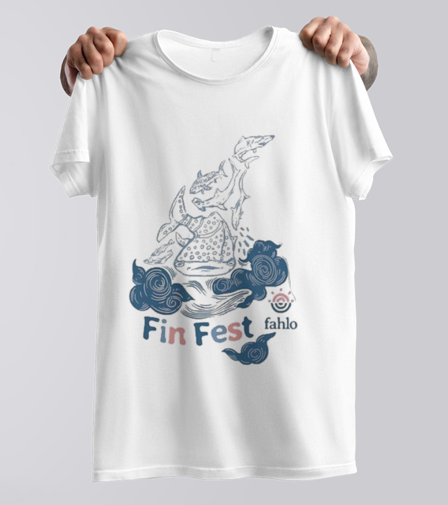 Fahlo Fin Fest Event Kaitlyn Clouds T-Shirt