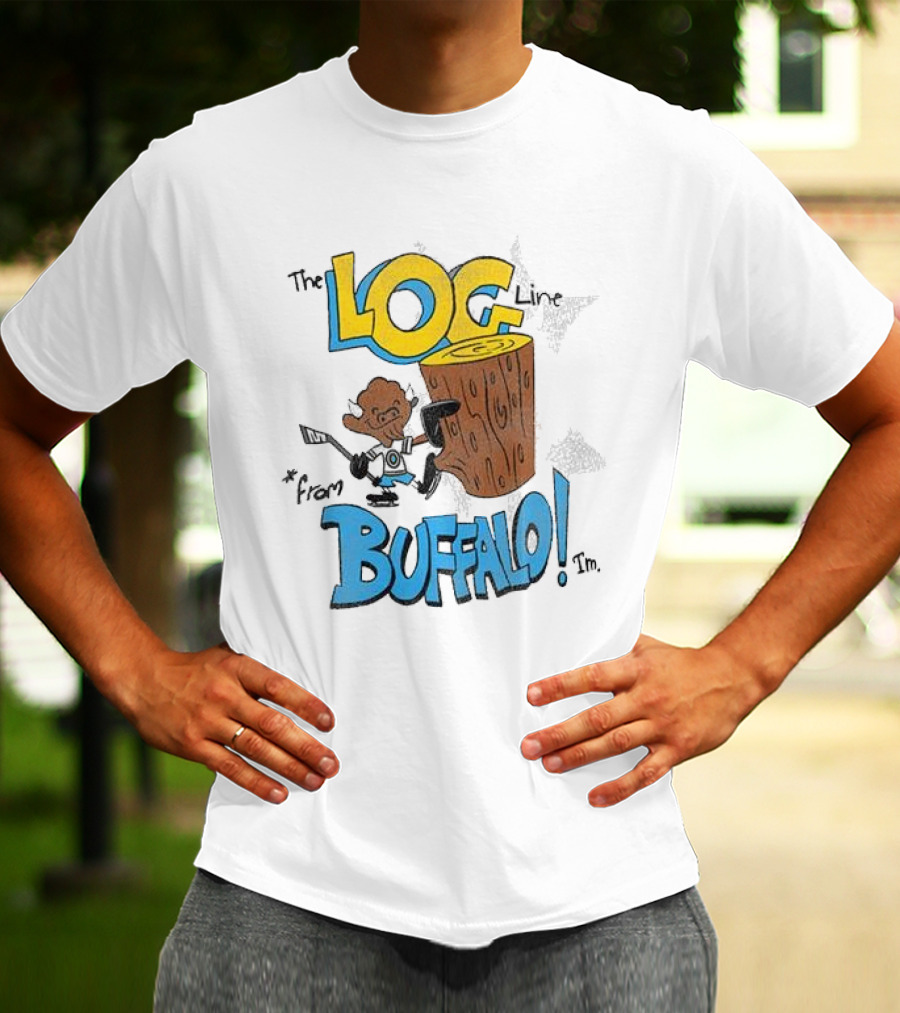 The Log Line From Buffalo Joe Lodico Buffalo Bills T-Shirt