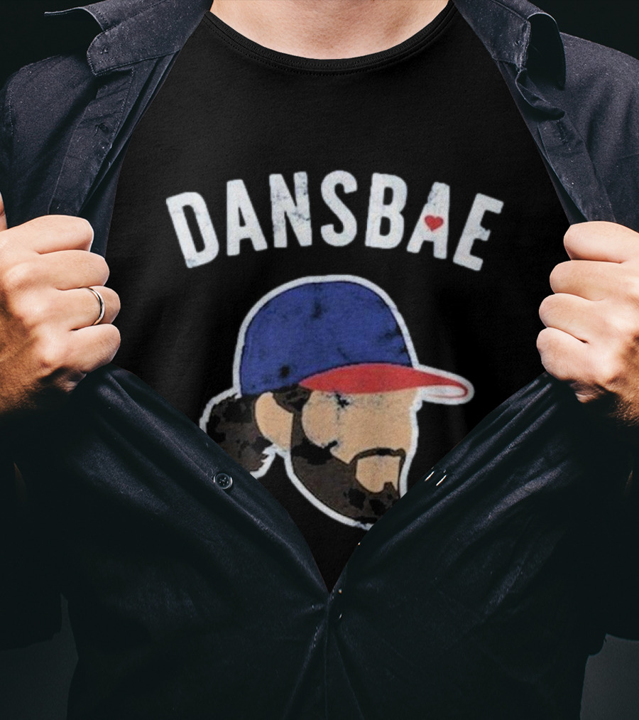 Dansbae Dansby Swanson Baseball Cap With Heart T-Shirt