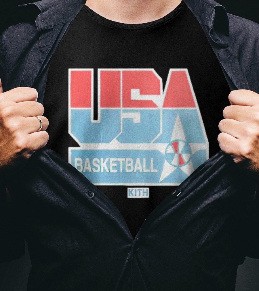 USA Basketball Kith Legend Vintage Nelson T-Shirt