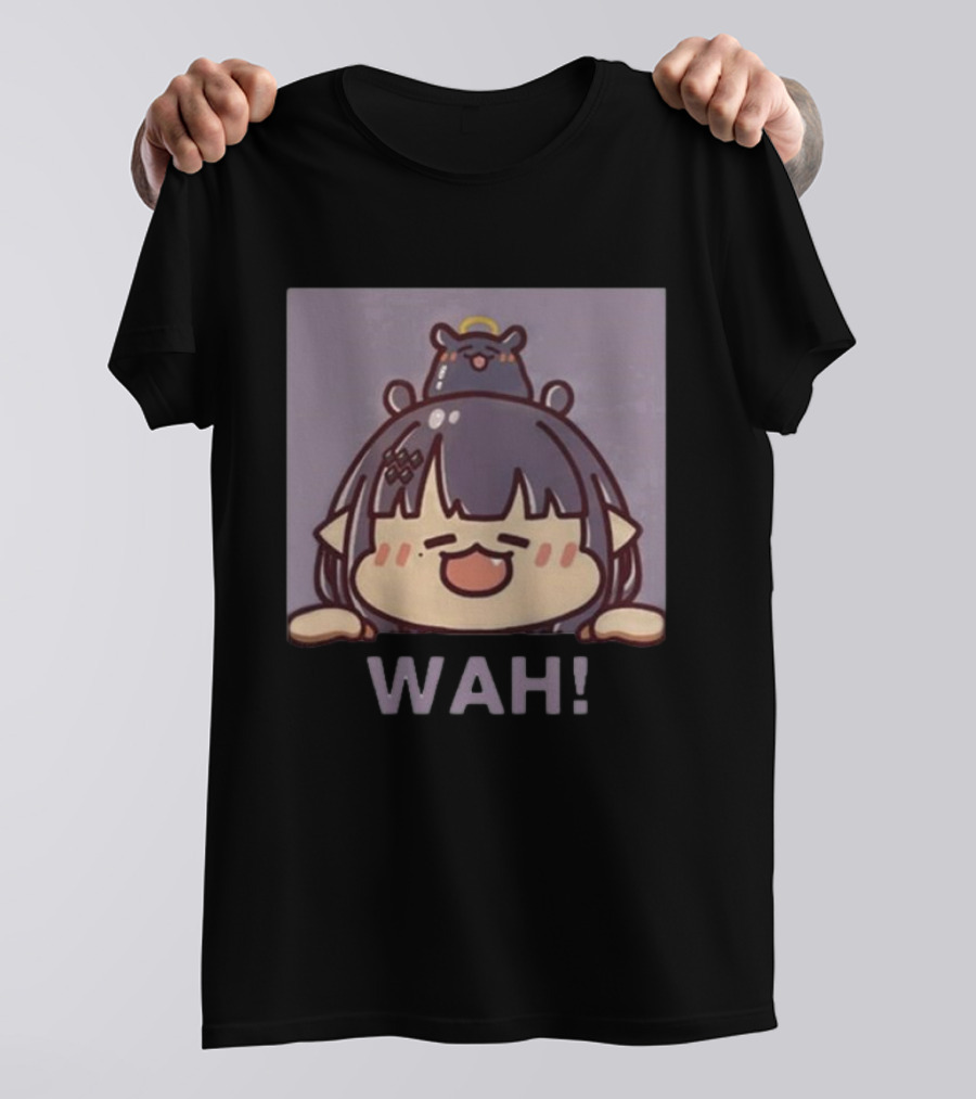 Hololive WAH Win All Heart Cute Anime Character T-Shirt