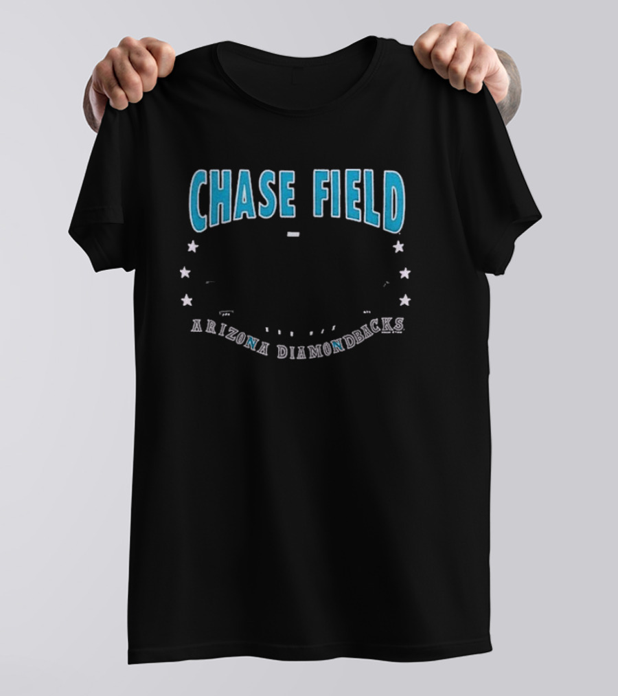 Chase Field Arizona Diamondbacks Stars T-Shirt