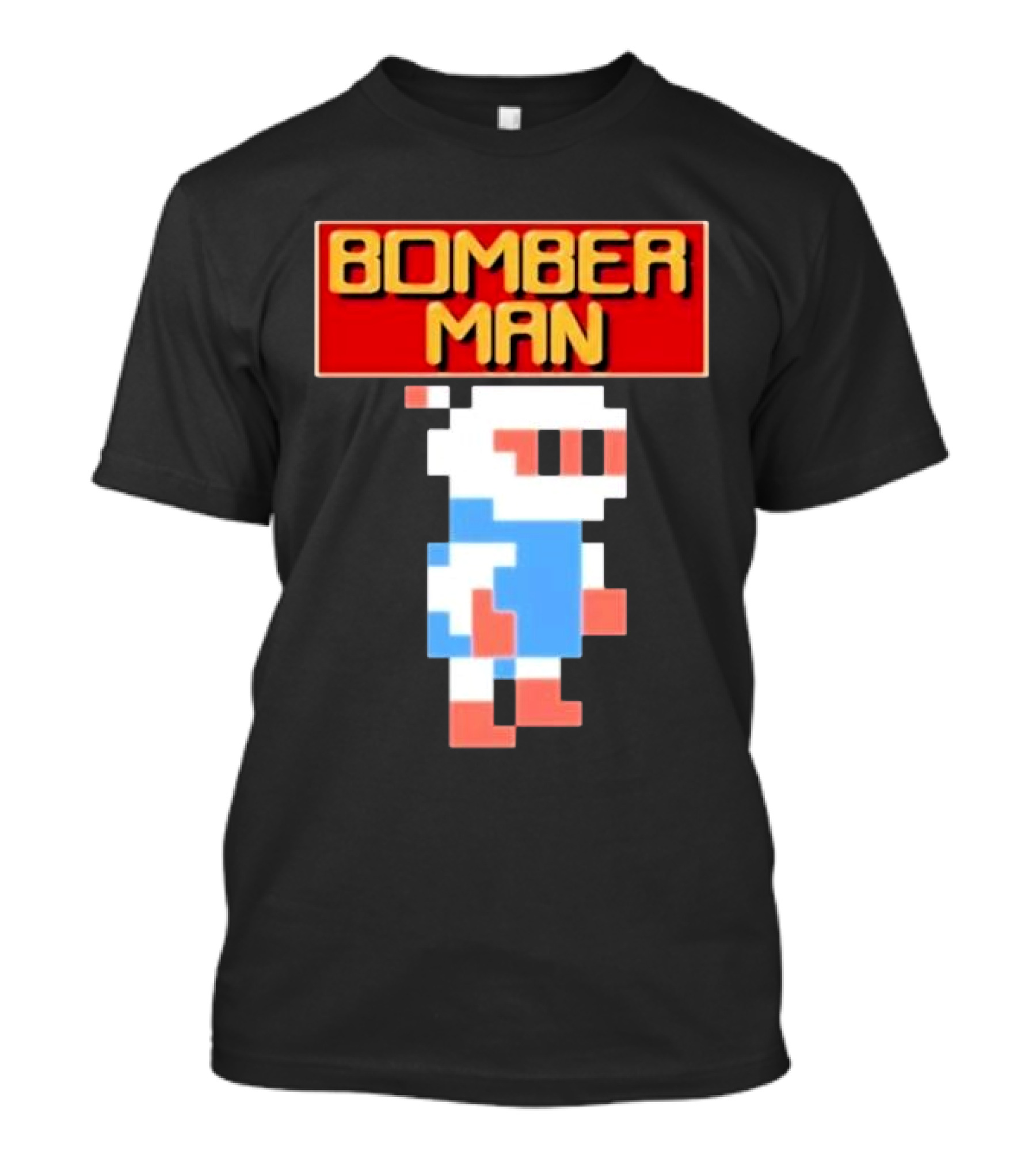Bomberman Classic NES 8-Bit Video Game Icon T-Shirt