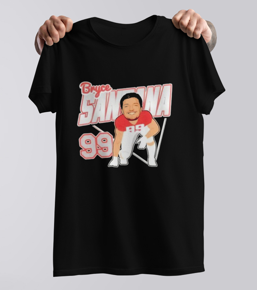 Bryce Santana 99 Football T-Shirt