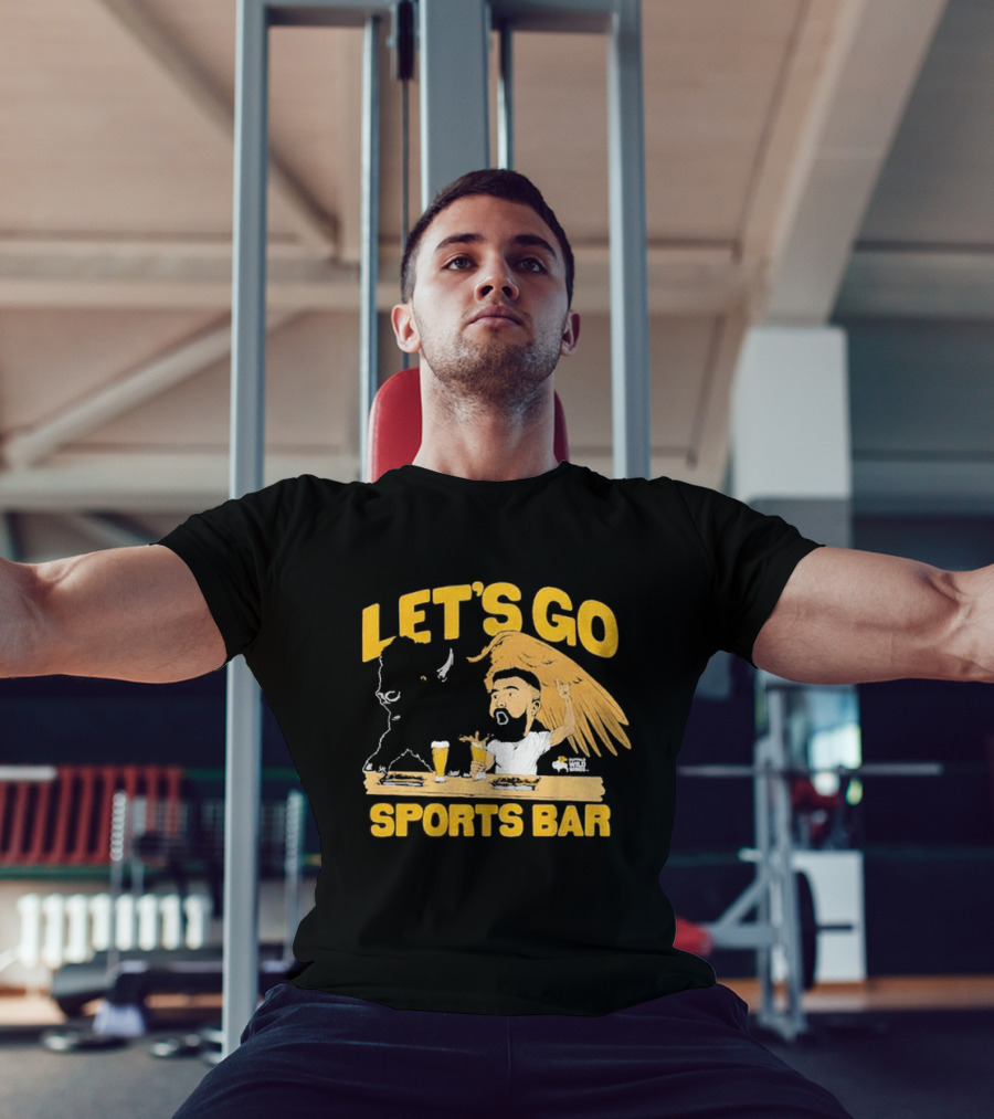 Let's Go Sports Bar Buffalo Wild Wings X Jason Kelce T-Shirt