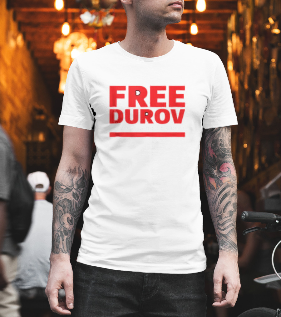 FREE DUROV PRIVACY IS NOT A CRIME T-Shirt